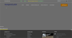 Desktop Screenshot of hungaroflash.com